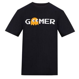 Pac-Man Unisex Adult Gamer T-Shirt / Black